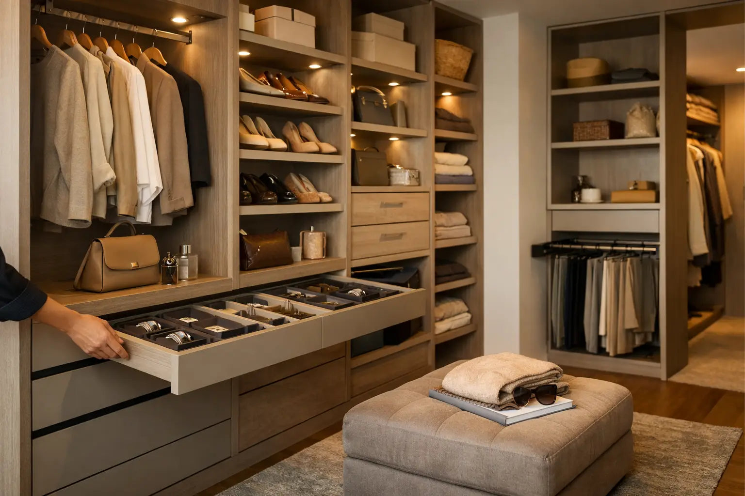 Closets a la medida en Bogotá para vivir mejor
