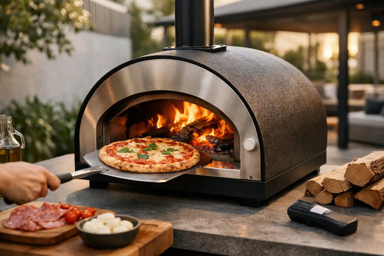 Hornos de pizza y leña de exterior