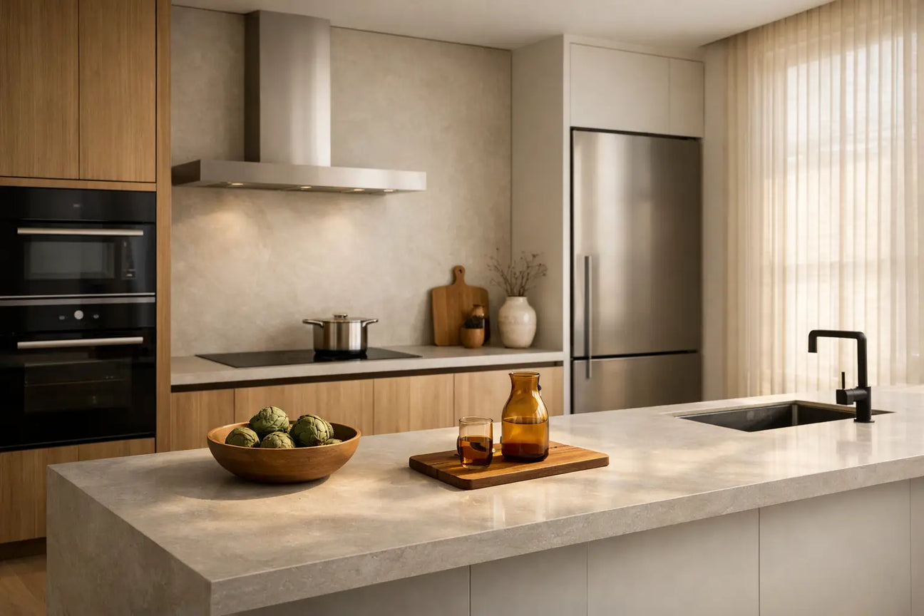 Cocinas minimalistas modernas que sí se viven
