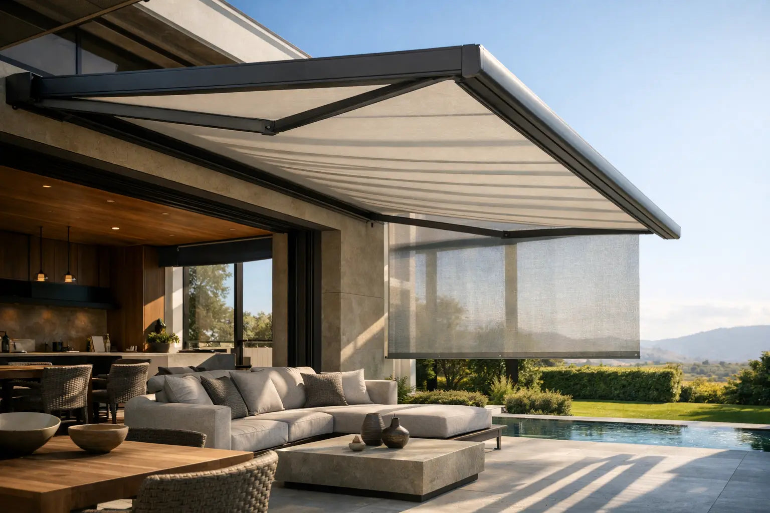 Toldos exteriores Hunter Douglas: qué mirar