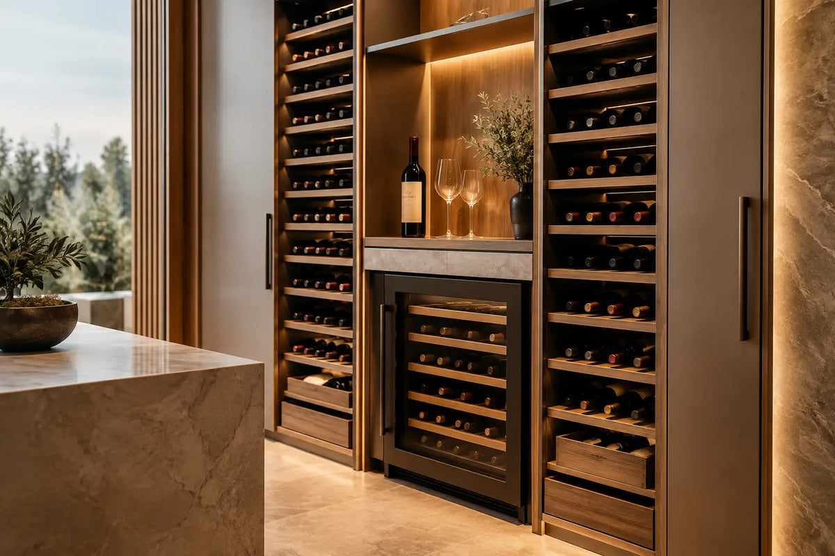 Cavas para vino de lujo con diseño a medida