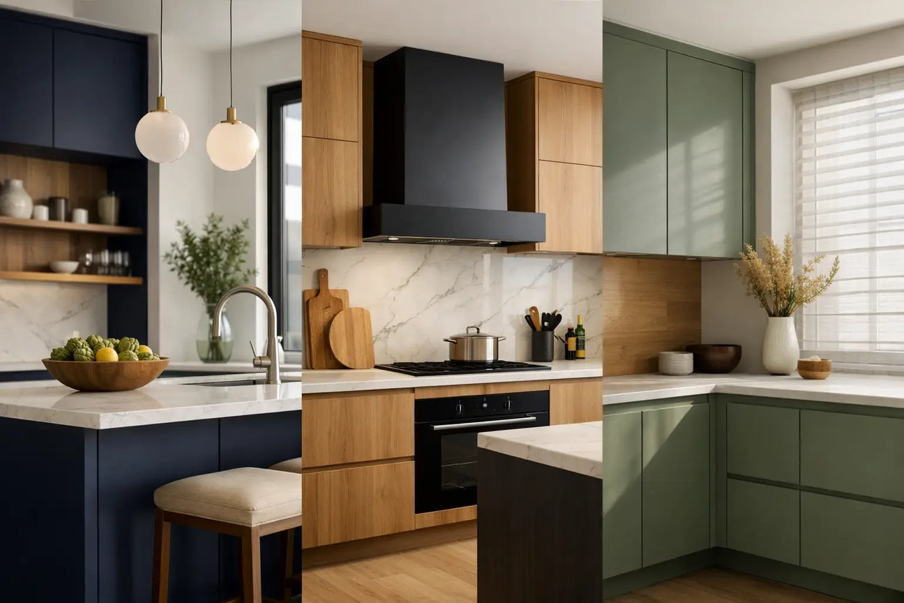 Colores para cocinas modernas que sí funcionan