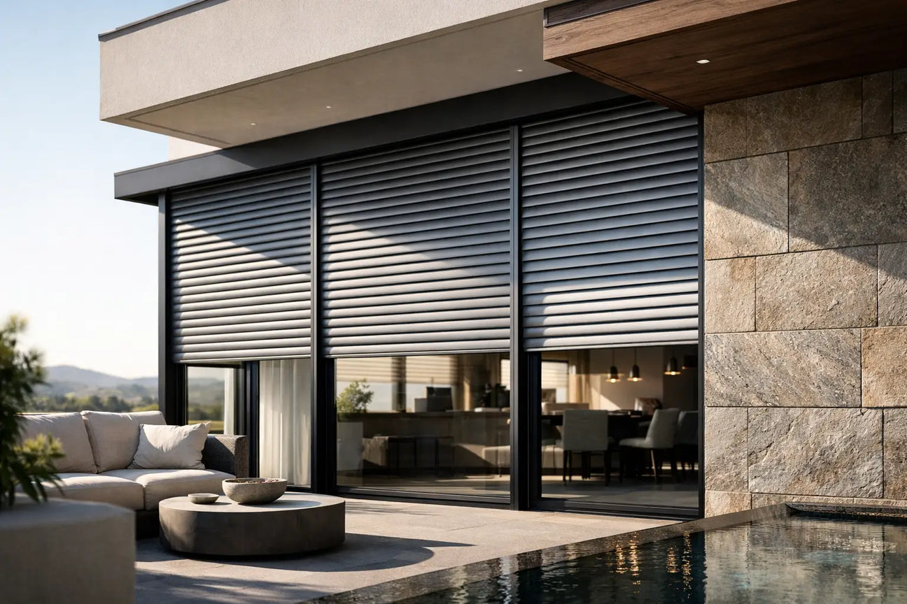 Persianas exteriores Hunter Douglas en casa