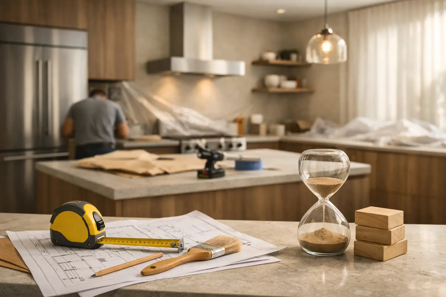 Cuánto tarda una remodelación de cocina