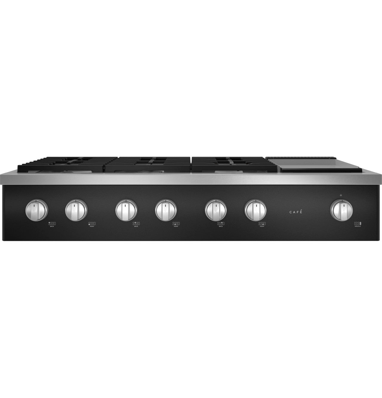 Cubierta de Gas con 6 quemadores y Plancha integradade 48"