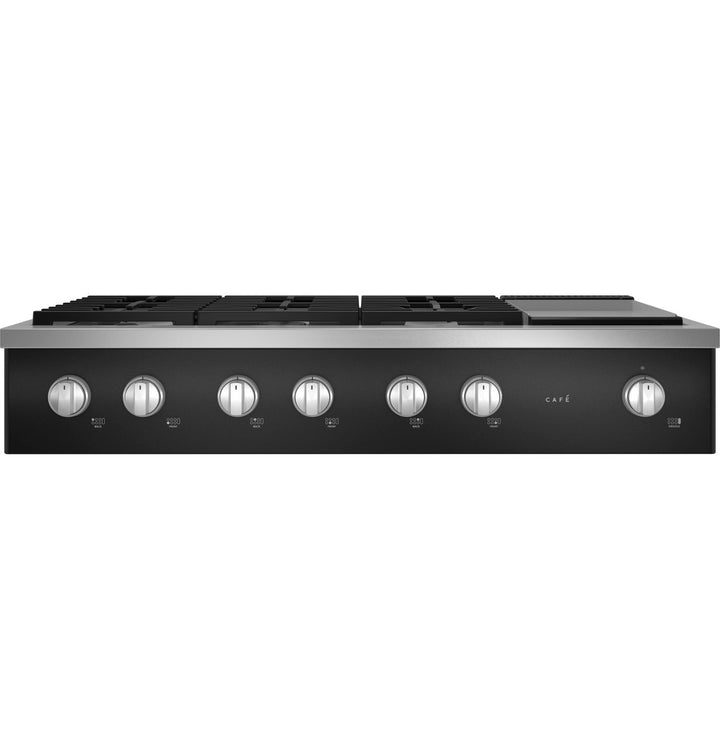 Cubierta de Gas con 6 quemadores y Plancha integradade 48"