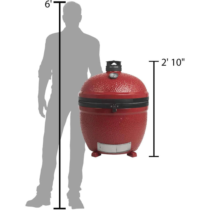 Parrilla de cerámica premium de 24 pulgadas